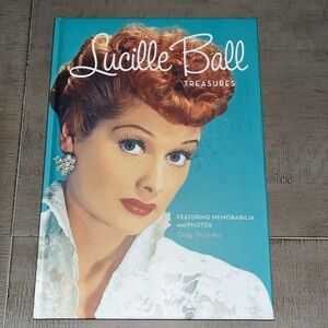 Lucille Ball Treasures Hardcover Book